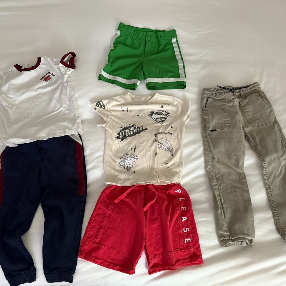 AMAZING SIZE 5 HAND-CURATED DESIGNER LOT OF LIMITED EDITION SHORTS, TEES, PANTS